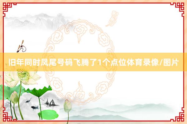 旧年同时凤尾号码飞腾了1个点位体育录像/图片